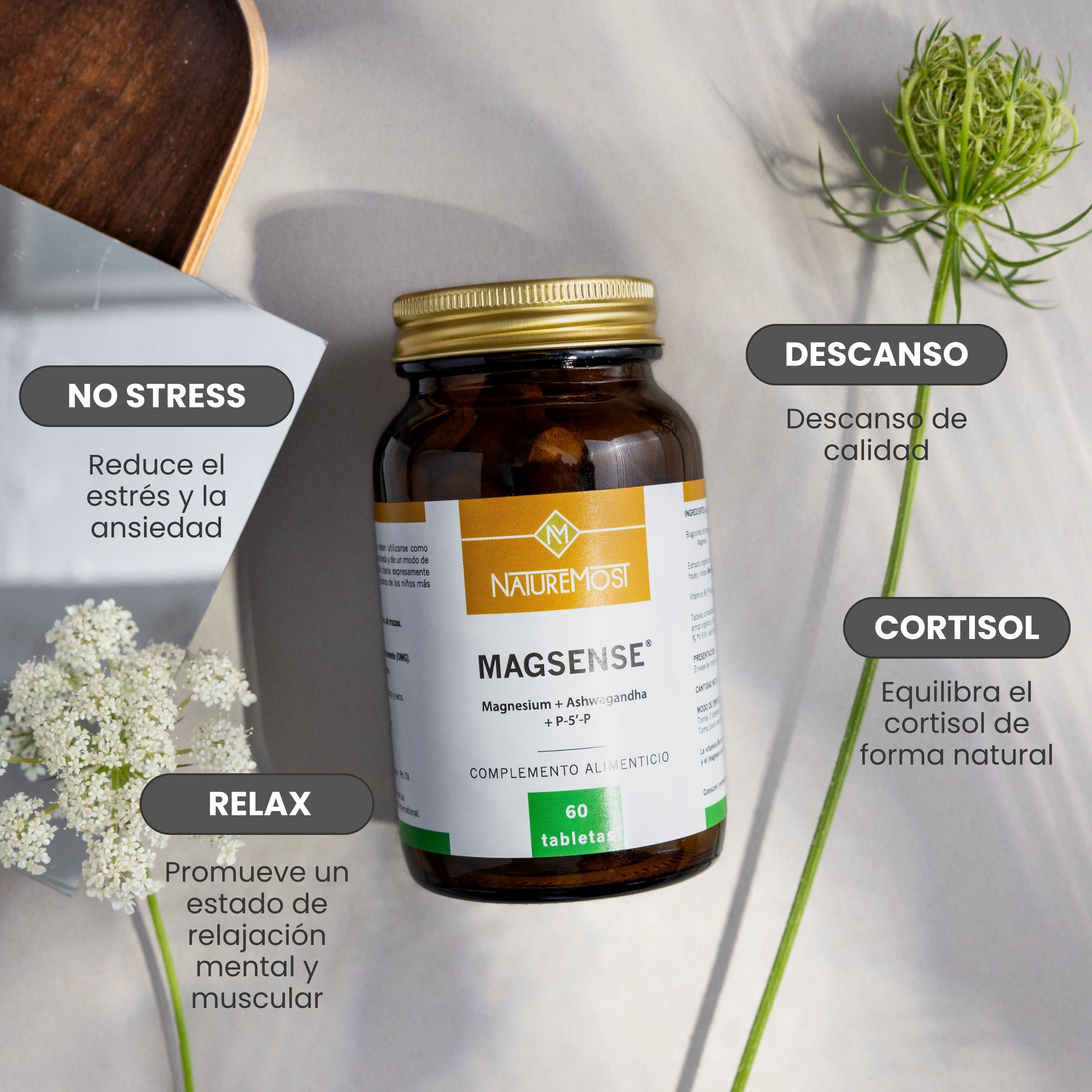 Magsense ® - Magnesio + Ashwagandha - Naturemost