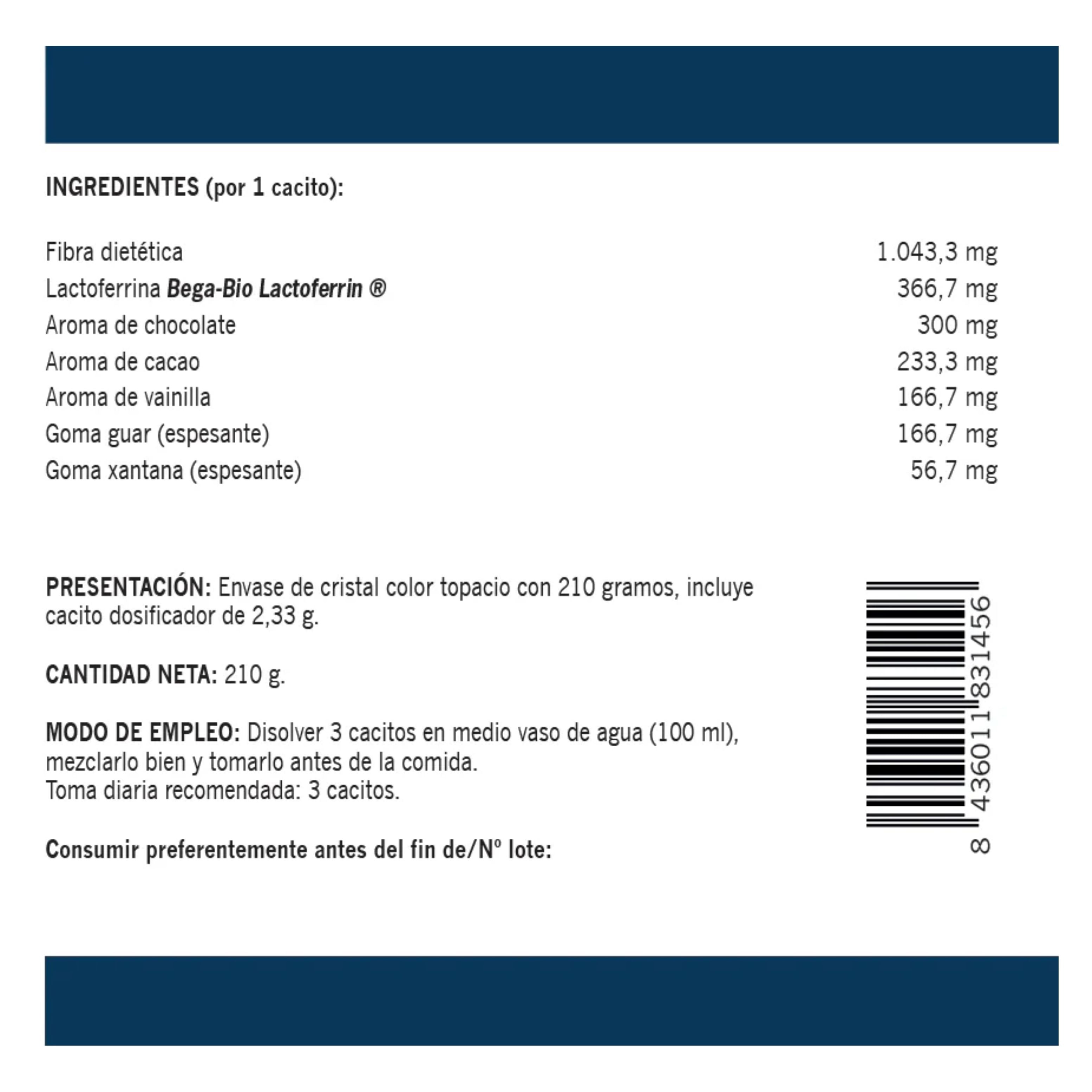 Lactoferrin Pure Powder - Lactoferrina en polvo - Naturemost