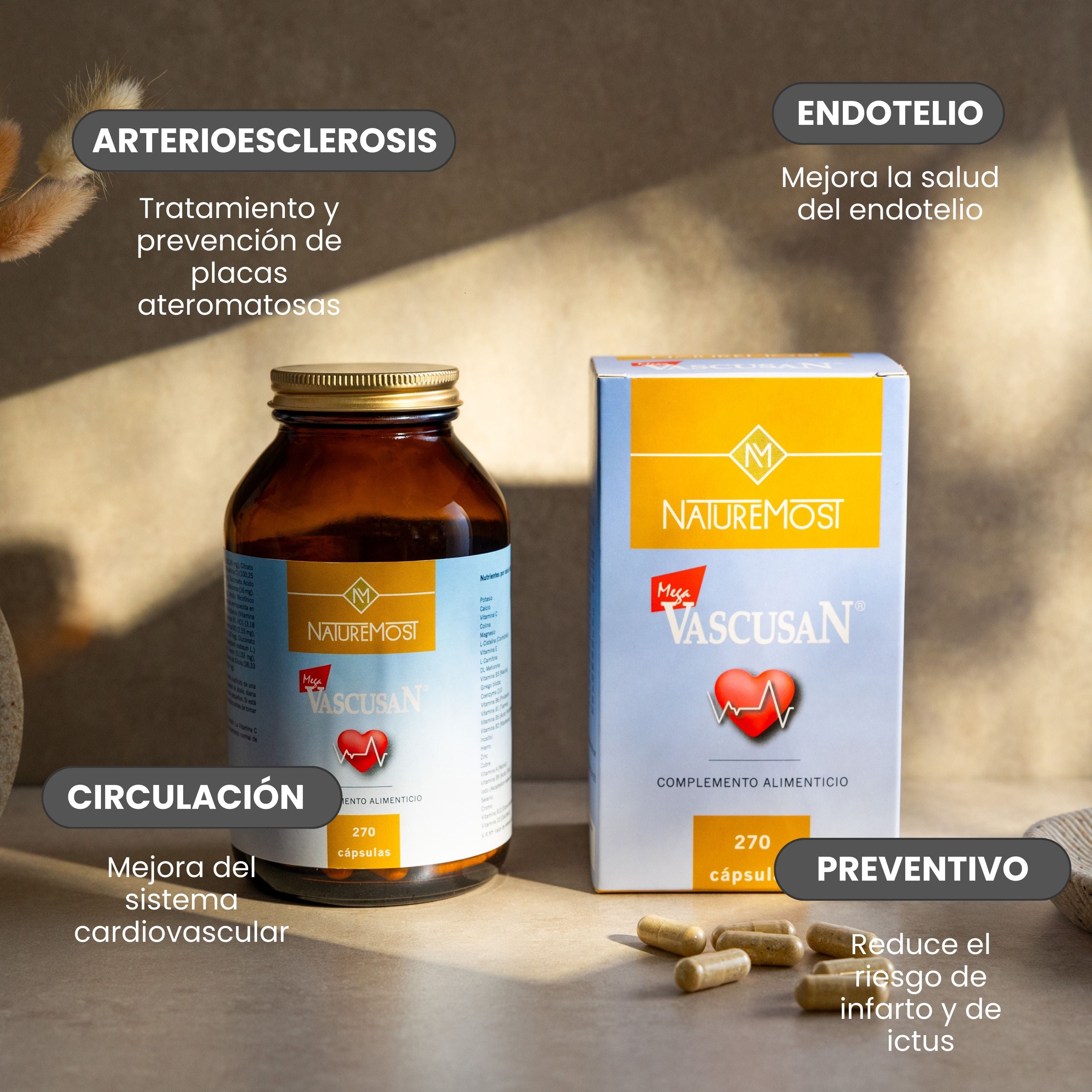 Mega Vascusan® - Salud Cardiovascular - Naturemost