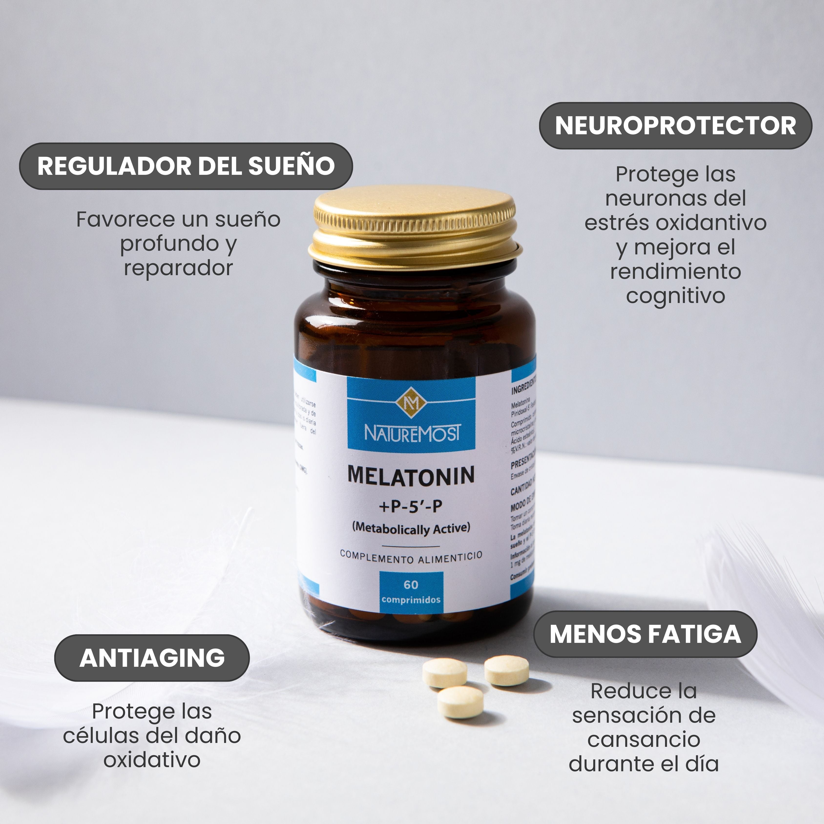 Melatonina + P-5´-P - Naturemost