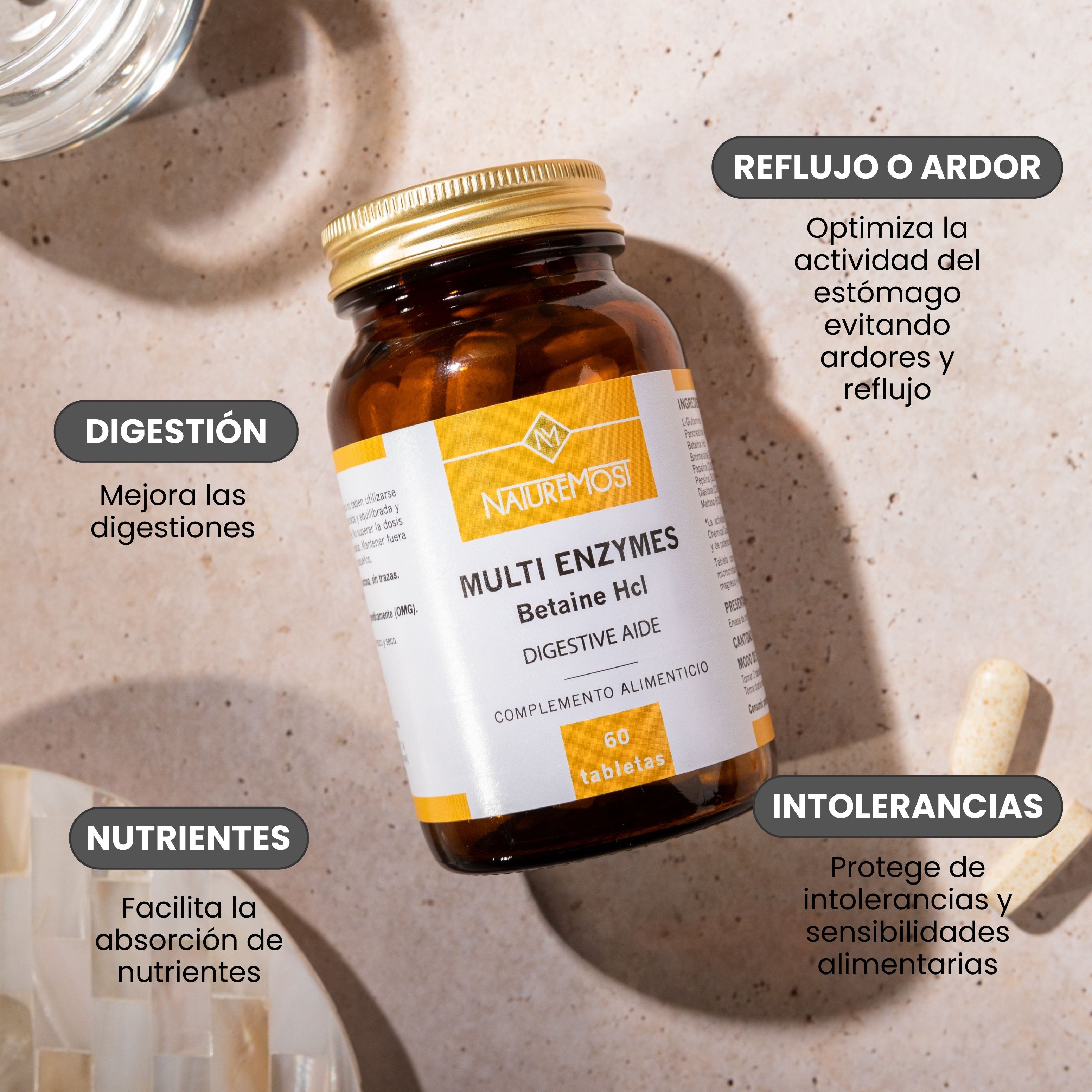 Multi Enzymes - Salud Digestiva - Naturemost