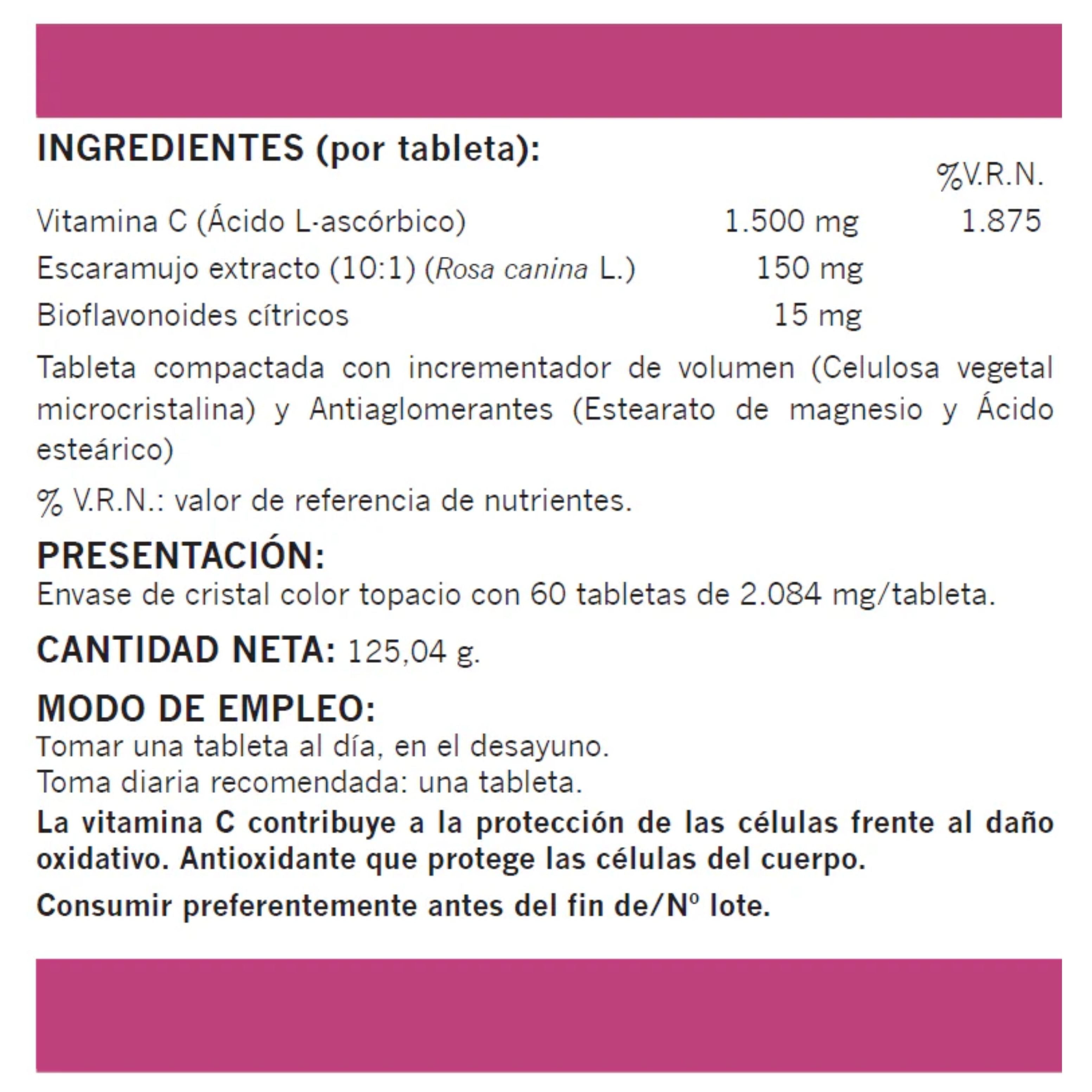 Vitamina C -1500 Rose Hips - Naturemost