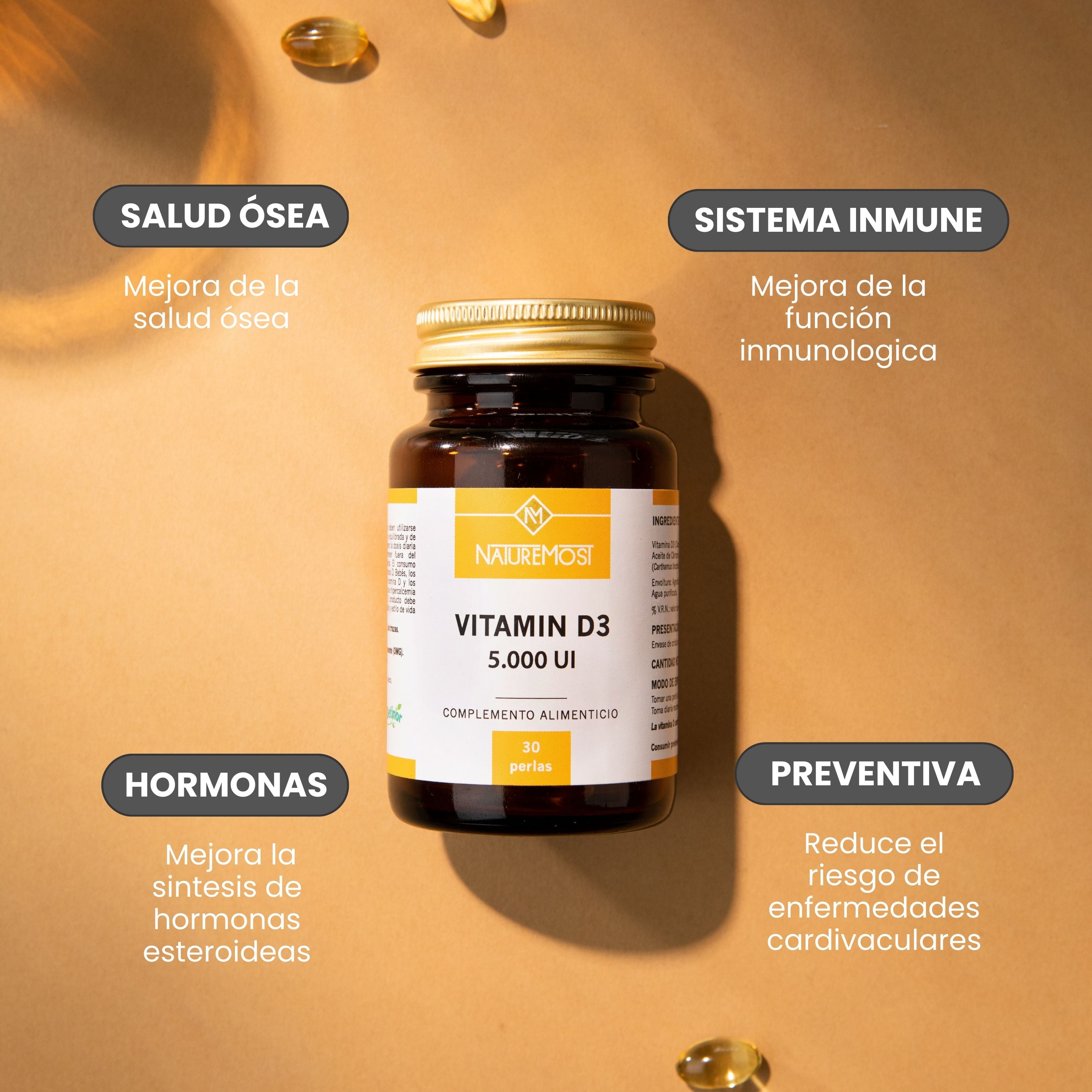 Vitamin D 3 5.000 U.I. - Naturemost