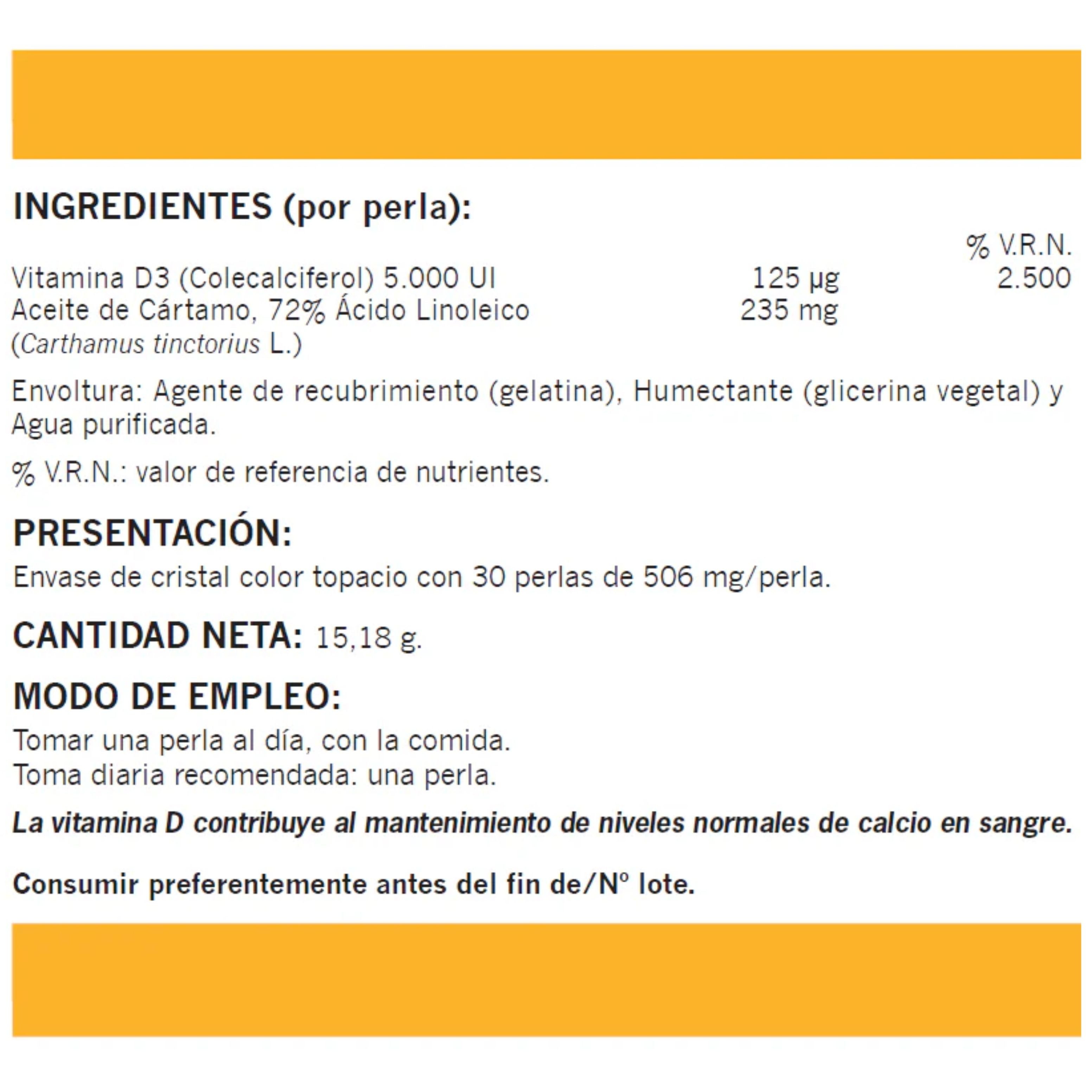 Vitamin D 3 5.000 U.I. - Naturemost