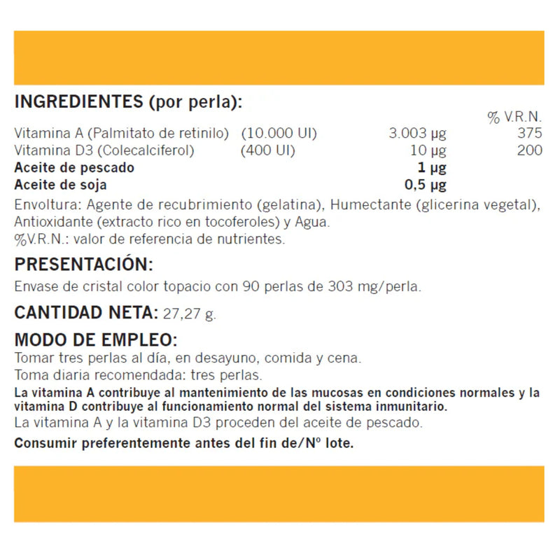 Vitaminas A & D3 - Naturemost