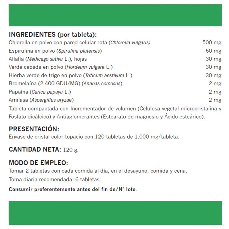 Chlorella Complex - Detox & Quelación - Naturemost