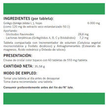 Ginkgo Biloba Ultra Power - Naturemost