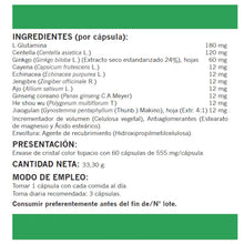 Mind & Body Booster - Rendimiento Cognitivo - Naturemost