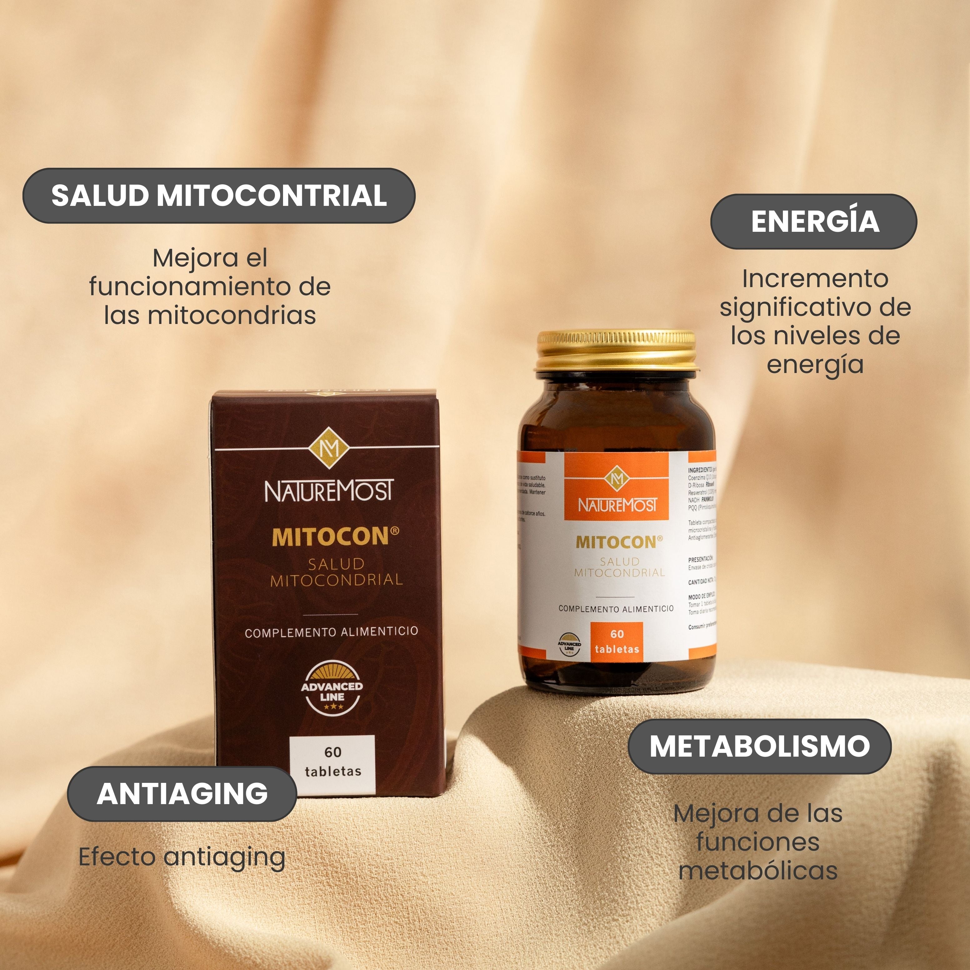 MITOCON ® - Salud mitocondrial & Antienvejecimiento - Naturemost