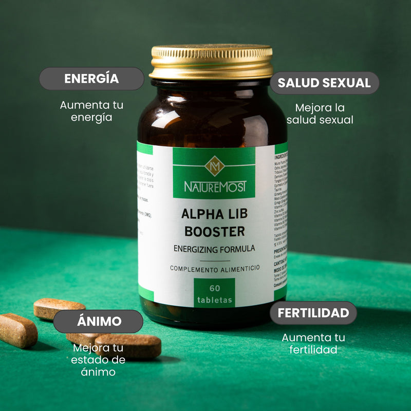 Alpha Lib Booster - Libido & Rendimiento - Naturemost