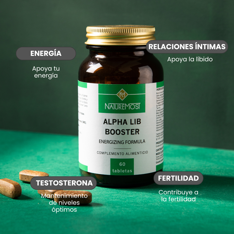 Alpha Lib Booster - Libido & Rendimiento - Naturemost