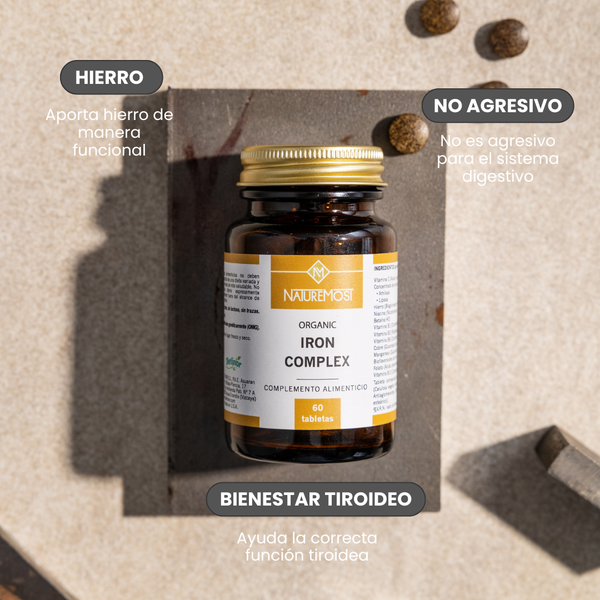 Iron Complex - Hierro biodisponible - Naturemost