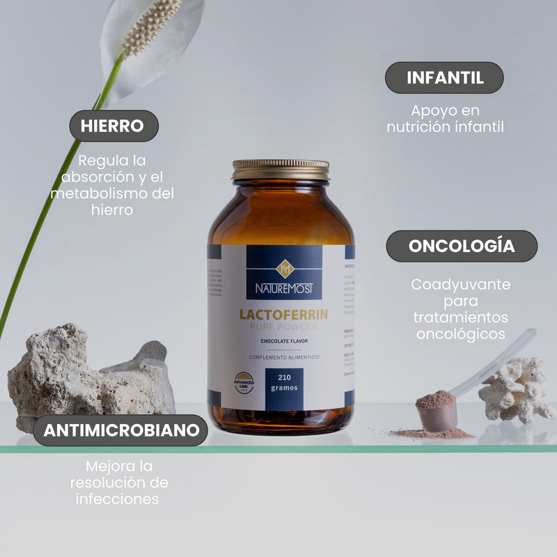 Lactoferrin Pure Powder - Lactoferrina en polvo - Naturemost