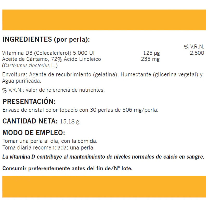Vitamin D 3 5.000 U.I. - Naturemost