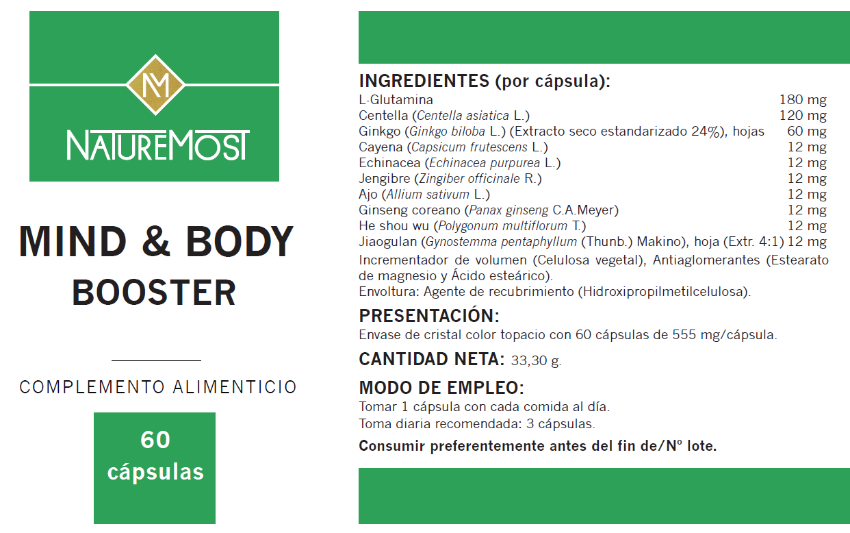 Mind & Body Booster - Naturemost